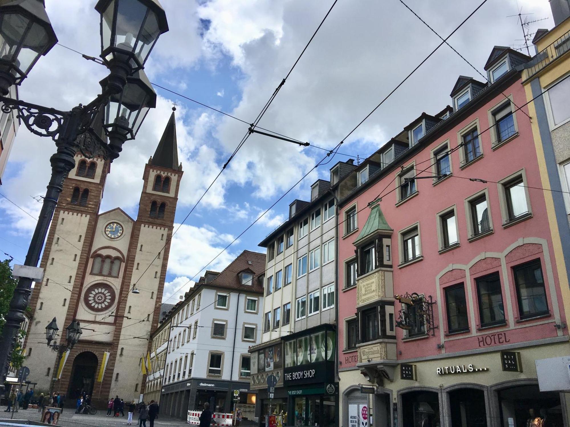 Hotel Zum Winzermännle Würzburg Exterior foto